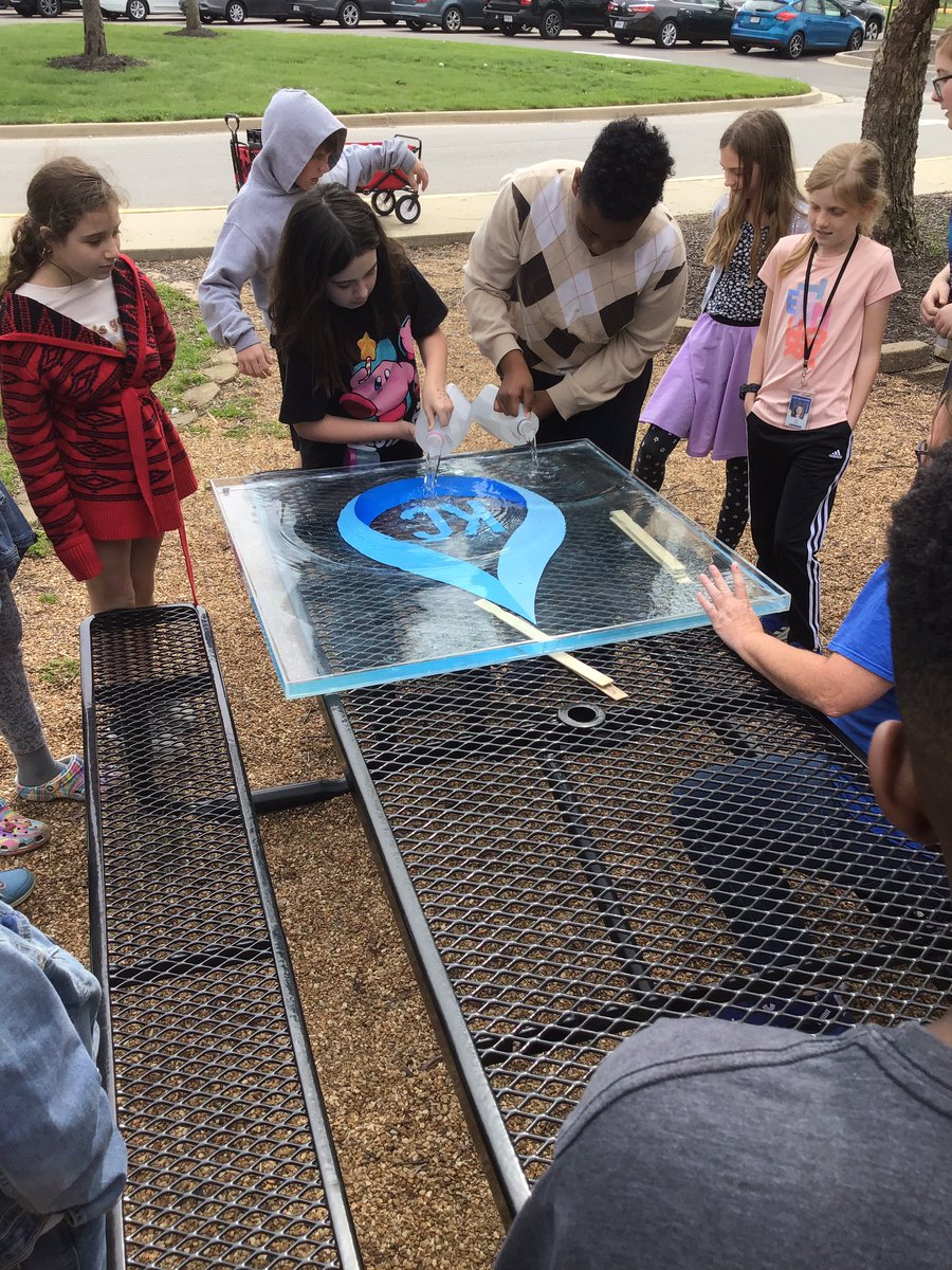 OConnorLMC's tweet photo. We learned about the journey of water and stormwater runoff with @KCMOwater this afternoon. We learned strategies to eliminate pollution in the stormwater. Kansas City has 6.4 billion gallons of stormwater runoff each year! https://t.co/H420Bbcjq8