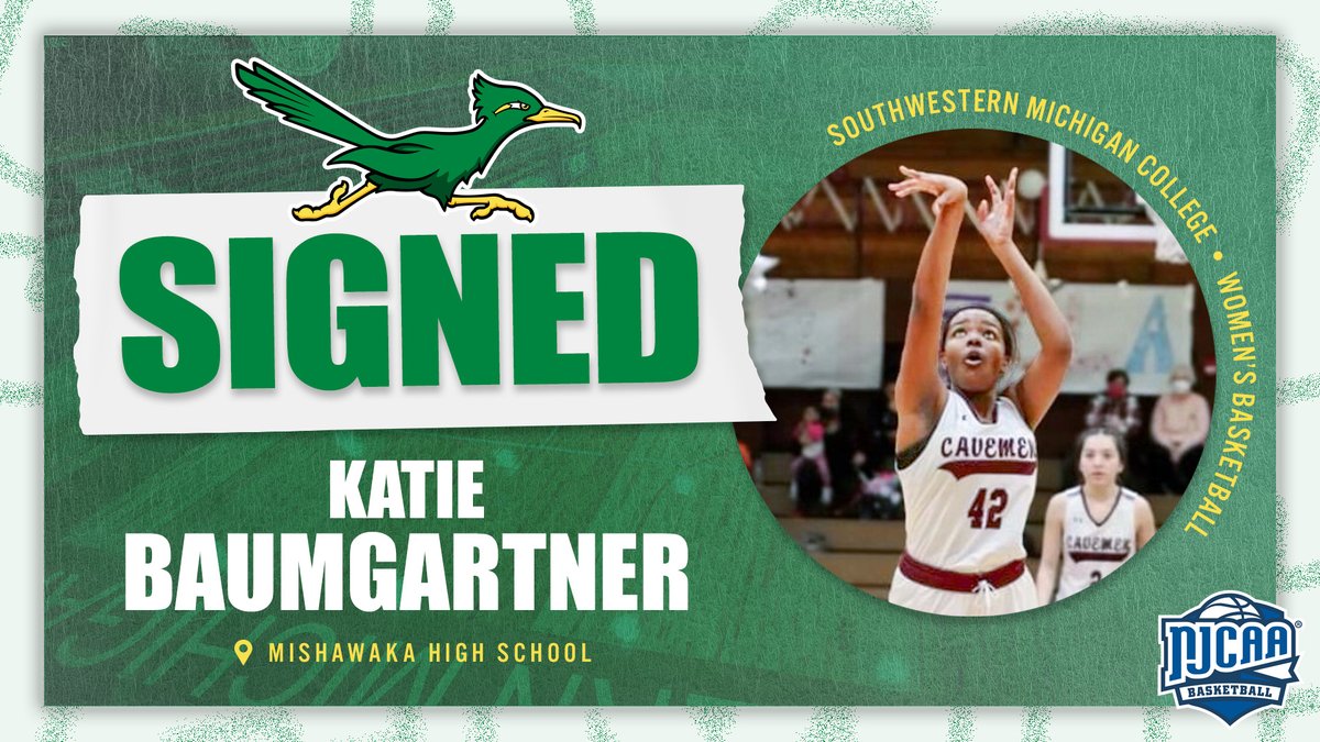 Excited that Katie Baumgartner of <a href="/cavemensports/">Mishawaka Athletics</a> is now officially an SMC Roadrunner…welcome to the SMC Women’s Basketball team!

More about Katie: bit.ly/423kYkO

<a href="/CavemenGBB/">Mishawaka Cavemen Girls Basketball</a> #collegebasketball #TOUGH #FastAndFierce #RunAsOne #GoRoadrunners