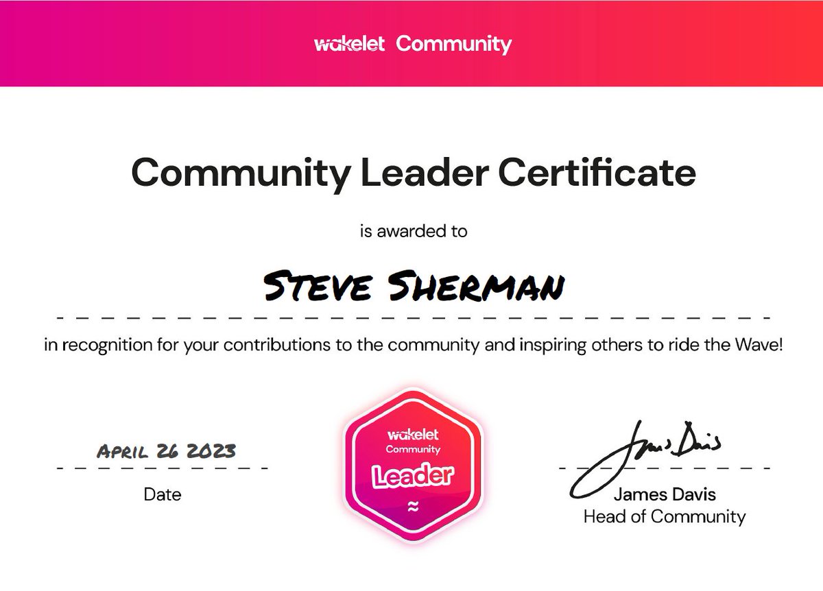 Steve Sherman tweet media