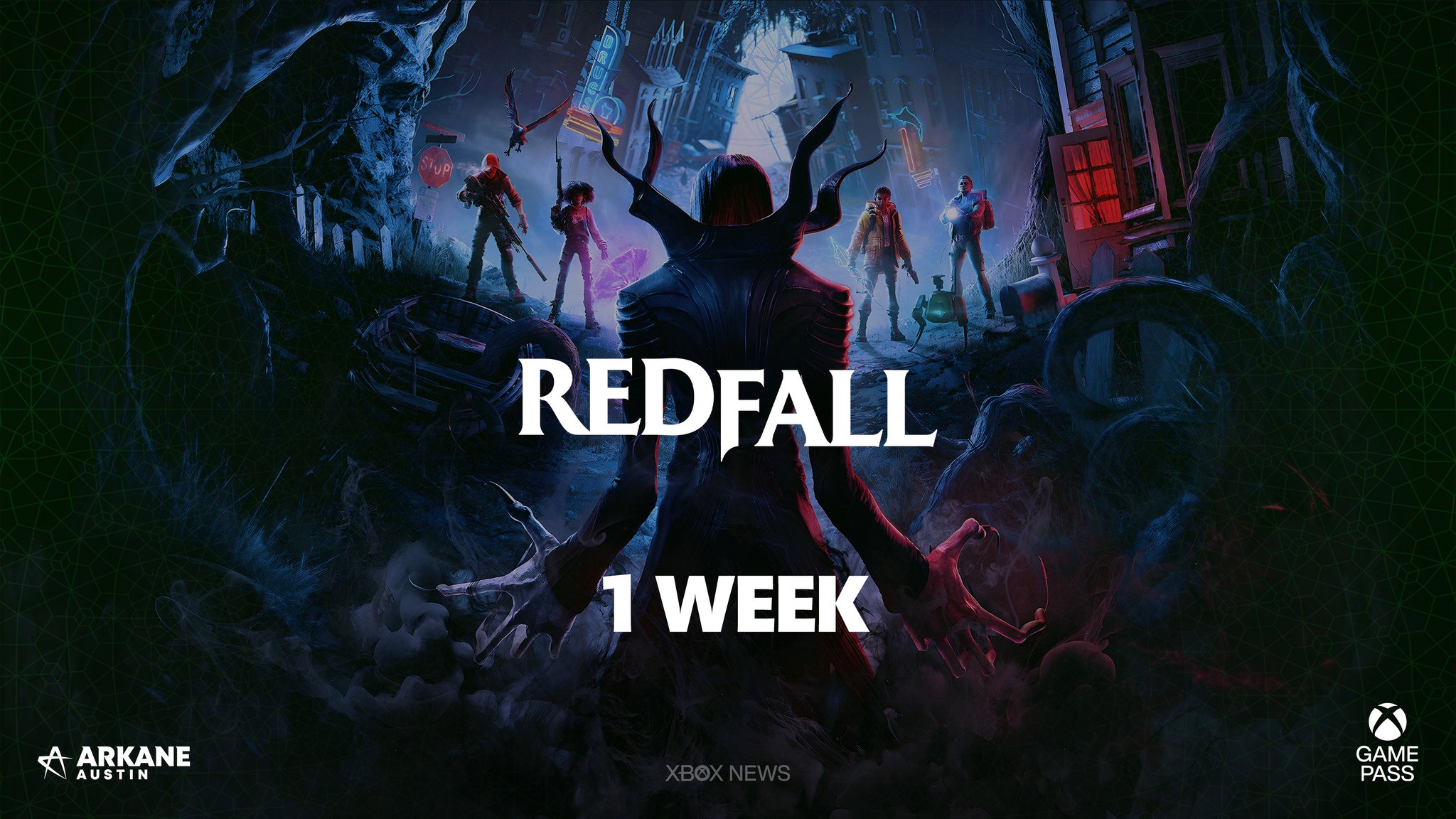 Redfall está disponível no Xbox Series e PC, direto no Game Pass
