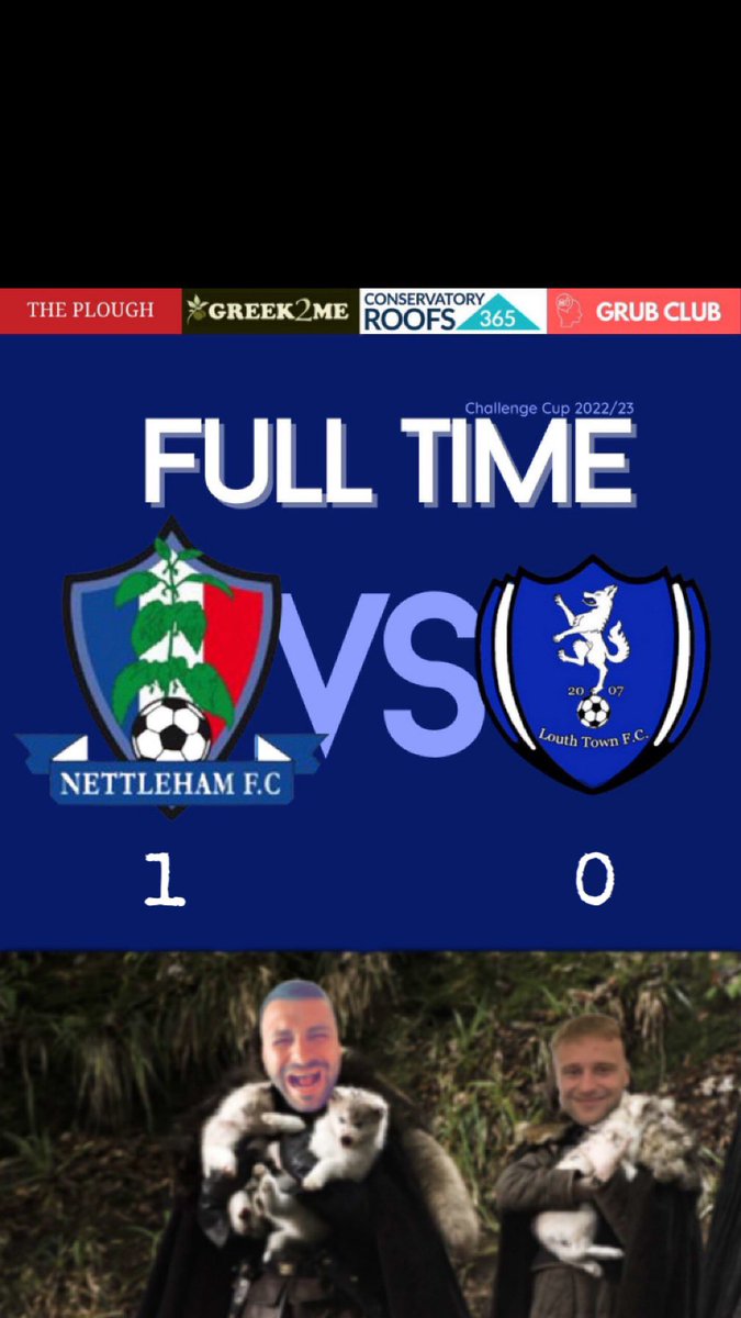 NettlehamFC2's tweet photo. Don’t you know pump it upppppppppp. 

Into the final we go. 

Goalscorer: @JackHigginson11 

#UTH 🔵🟡 https://t.co/gQeBbEMXiR