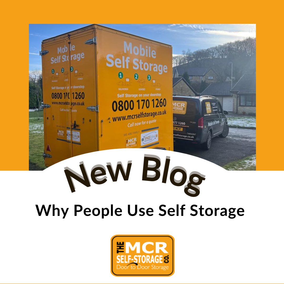 MCRselfstorage's tweet image. It’s blog time again…☕️
Why do people use Self Storage? Read our latest blog to find out 📦
manchesterselfstorage.co.uk/why-people-use… 
#blog #blogtime #manchesterblog #studentblog #storage #selfstorage #storagetips #storagehack #storagehacks