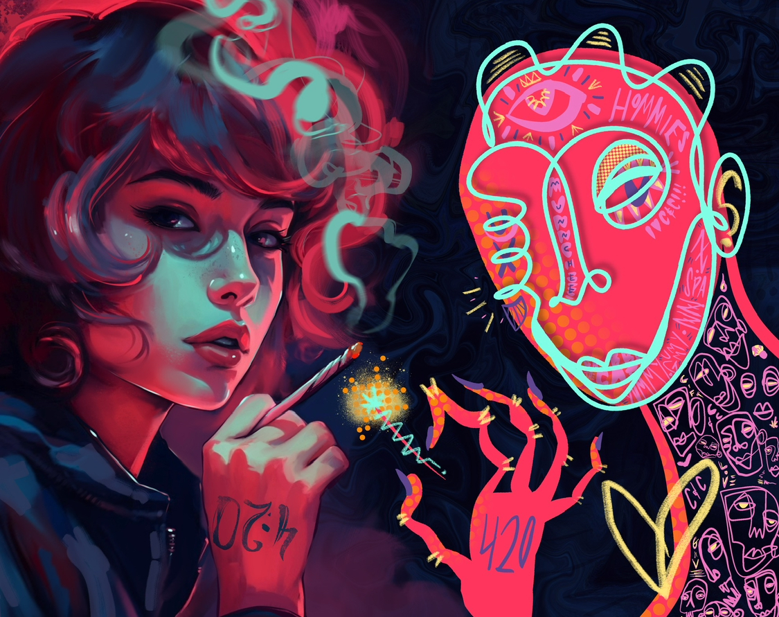 🚨Homies, Refresh your metadata!! The 420 airdrop is now visible in your wallets. Thank you all for being so patient. 🤗
The claim windows for <a href="/FiiiDGT/">FiiiDGT</a>  and <a href="/Eyeabovesky/">Violetta 🧚🏻‍♀️</a>  are open and the links can be found on discord.gg/MyHomies

Shout out to <a href="/NiftyKitApp/">NiftyKit</a>  for the launch.