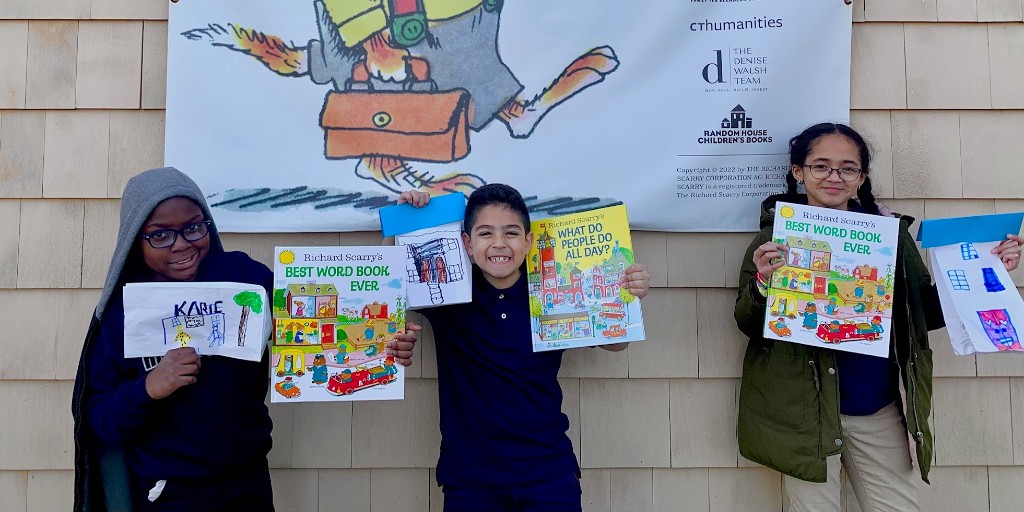 We've had the pleasure of hosting hundreds of students from the City of Bridgeport Lighthouse Program. K-4 students visited our exhibit “The Road to Busytown: Richard Scarry’s Life in Fairfield County” & upcycled paper lunch bags to design their very own “Busytown.”