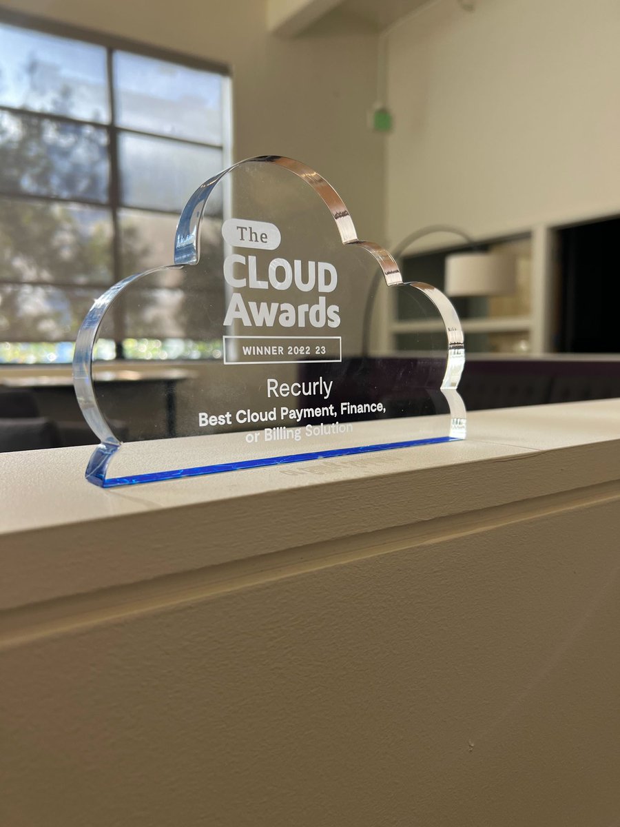 choyberg's tweet photo. I love going into the office a few days a week. We get better mail there. Thanks, @Cloud_Awards ! #recurly #saas #cloudawards https://t.co/kwhVEsYiwk
