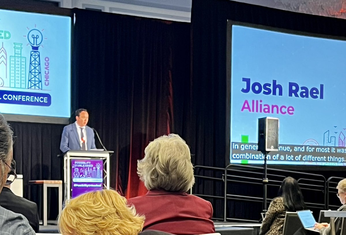 Alliance_CO's tweet photo. Josh Rael and Donna Martin (ANCOR) led a plenarily session at the @TheRealANCOR conference in Chicago. The βStates Investments in IDD Ratesβ presentation gave participants an overview of the state of the states when it comes to IDD funding rates. #COIDD #PossibilityUnleashed https://t.co/zgM7t7KIN4