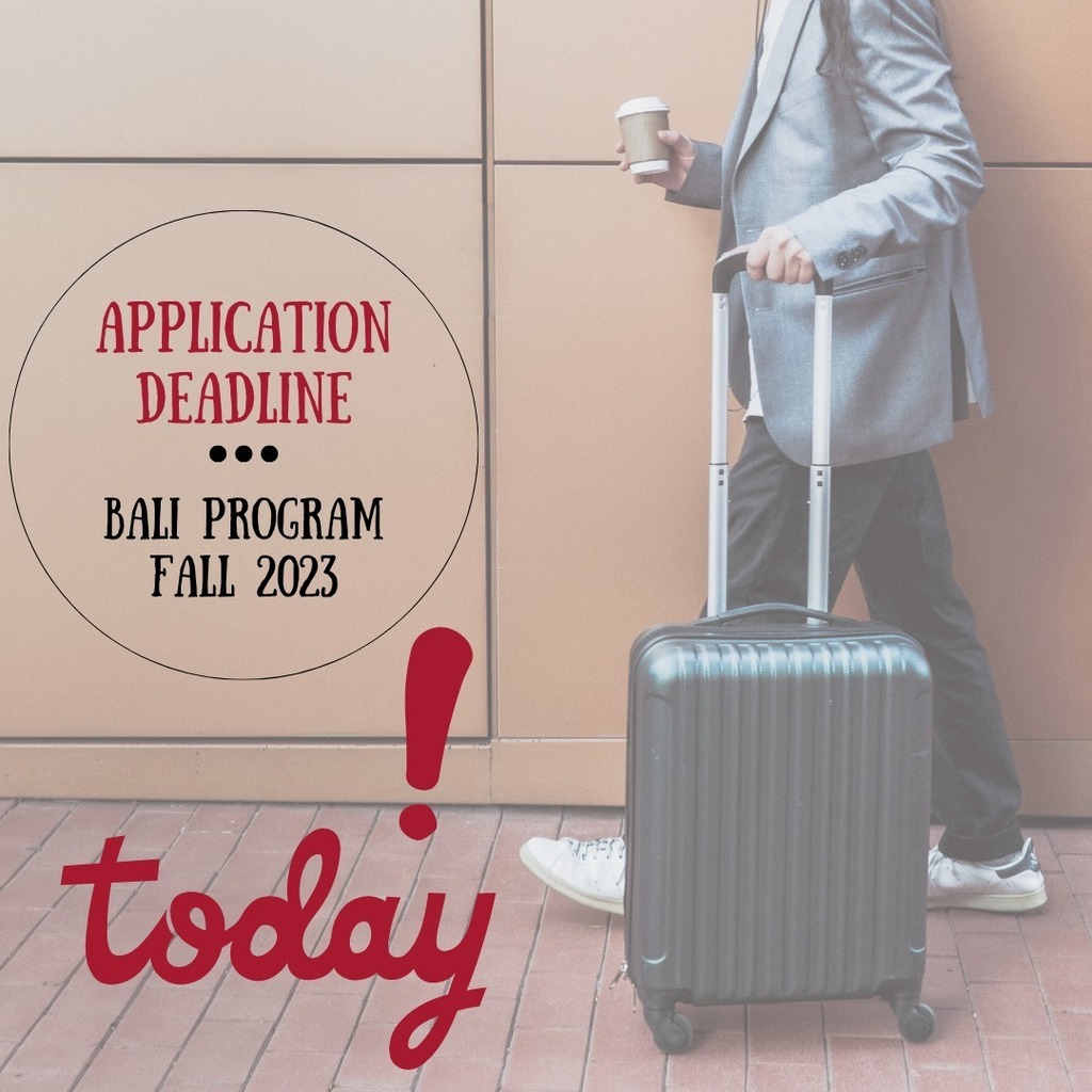 TODAY! APPLICATION DEADLINE!⁠
Heads up everyone! Today is the application deadline for our Bali program in fall this year. Applications after today can't be accepted anymore.⁠
⁠
#sbcc #studyabroadsbcc #studyabroad #applicationdeadline #bali #indonesi… instagr.am/p/Crg0h2_J6r9/