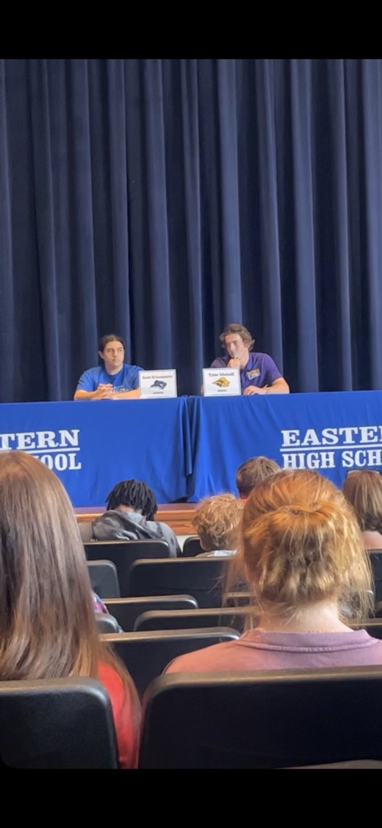 EHSEaglesBBall's tweet photo. Congrats to our own Tyler Metcalf! Signed with @ECBaseballLions today! https://t.co/aGcdv14MnE