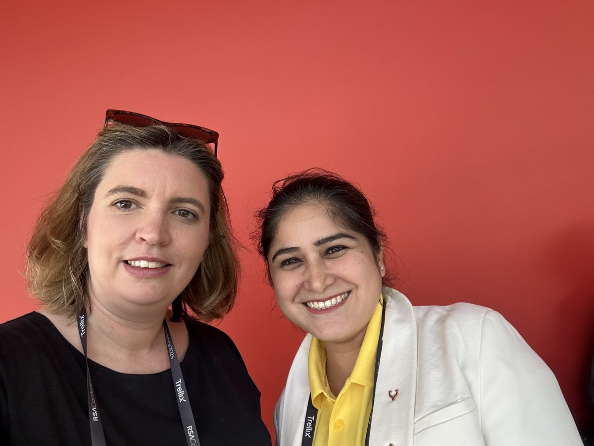 lady_nerd's tweet image. It’s never a bad day when you meet @InfosecVandana for a catch up.

So many kick ass women here at #RSA2023