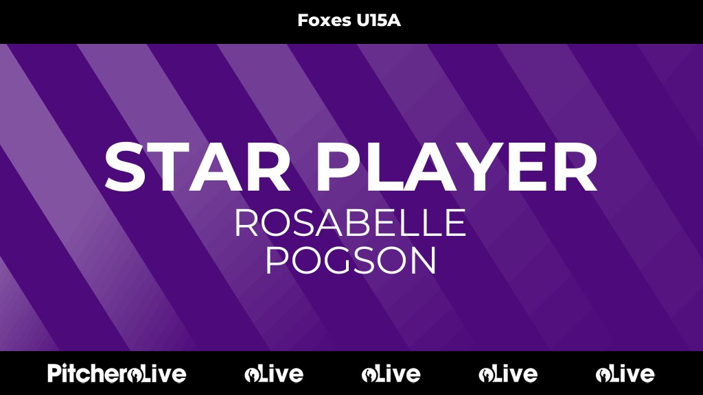FoxesNetball's tweet image. 0': Rosabelle Pogson is awarded star player for Foxes u15s
#FOXSUT #Pitchero.....Well done Rosabelle on POM 🎊🎉 You read the game so well, countless interceptions made, well done 🦊💜
foxesnetballclub.co.uk/teams/268032/m…