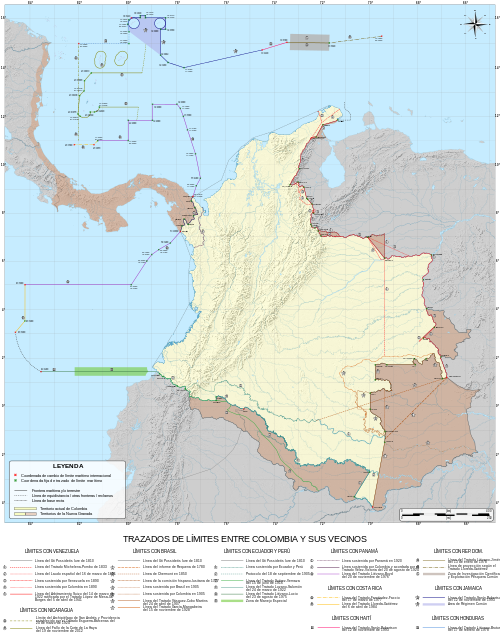 Historia de Colombia on Twitter "Tratados y convenios marítimos en Colombia https//wikiwand
