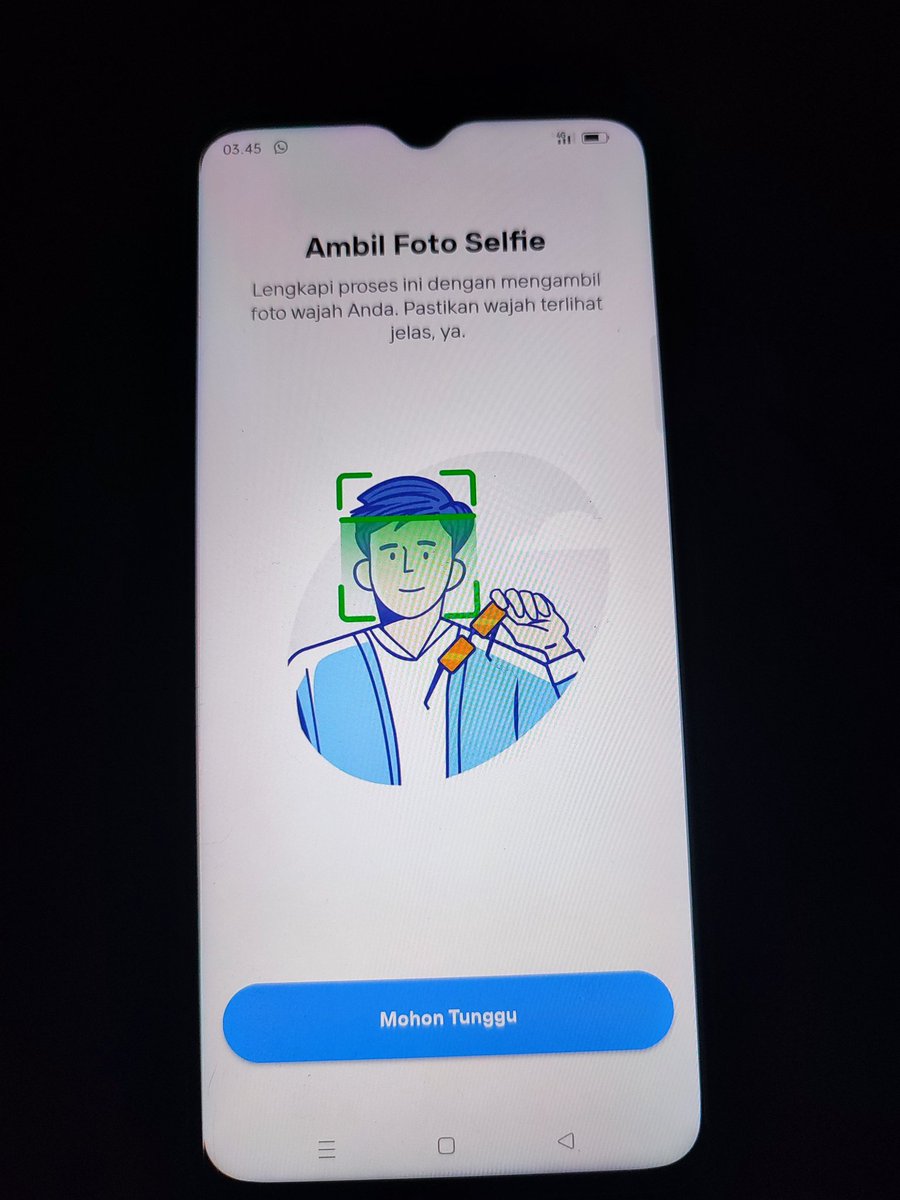 ErichoPR's tweet photo. @bankmandiri halo, saya mau daftar livin mandiri tapi pas verifikasi wajah selalu mohon tunggu dan minta verifikasi terus. https://t.co/sYDnw9I0IS
