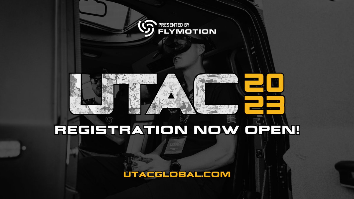 Registration for <a href="/UTACglobal/">UTAC</a> 2023 is NOW OPEN!!

Click the link to secure your spot for this year's event! 
➡️ hubs.la/Q01MRqsf0

#UTACglobal #dronetraining #uastraining #uas #drone #robotics #publicsafety #firerescue #police #defense #military #usarmy #usnavy #usmc #usaf