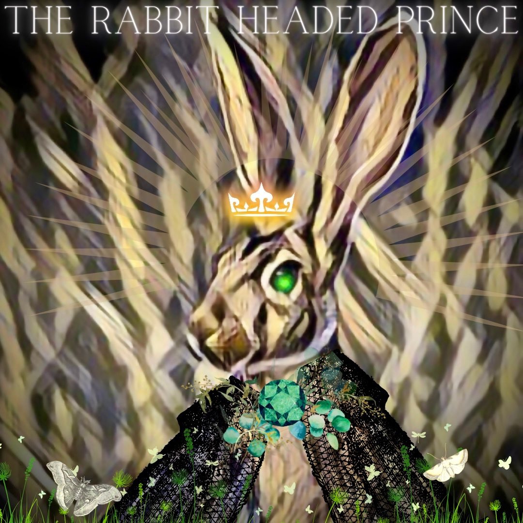 Introducing The Glorious:
The Rabbit Headed Prince corrupts the dynamics between predator and prey. Herd animals become violently hungry for meat.  Carnivores cower.  The food chain inverts and the way humans treat animals is turned on them.  Extreme horror to ensues.  #horror
