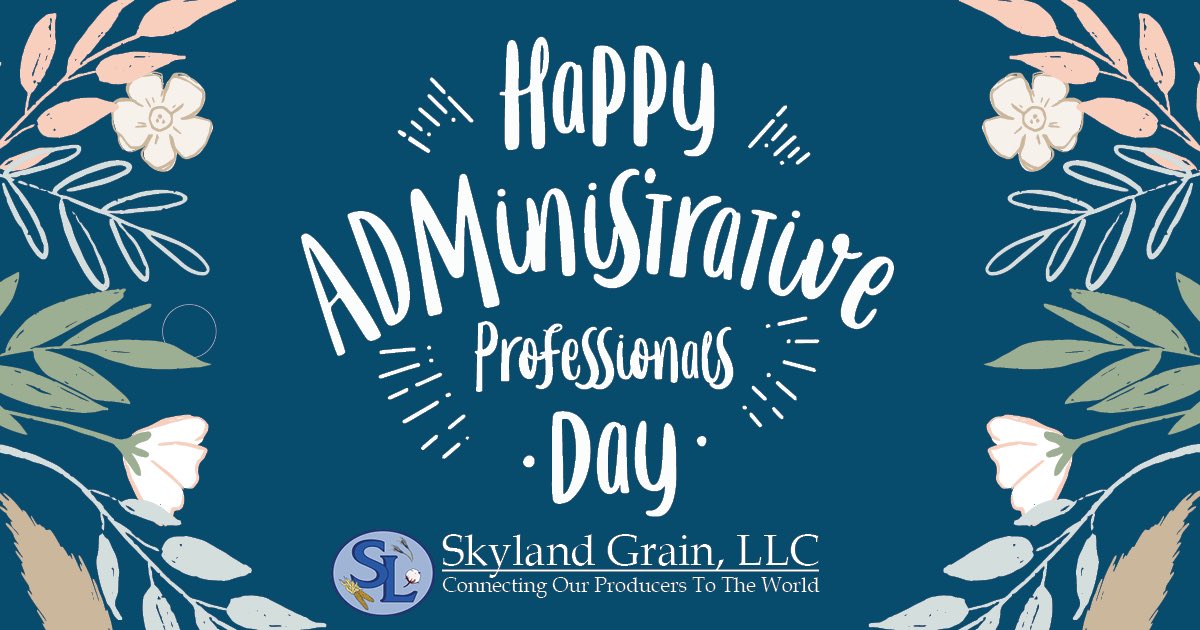 We want to say thank you to all of our Administrative Professionals today and every day! Thank you for all of your hard work and dedication to our cooperative and its members!
