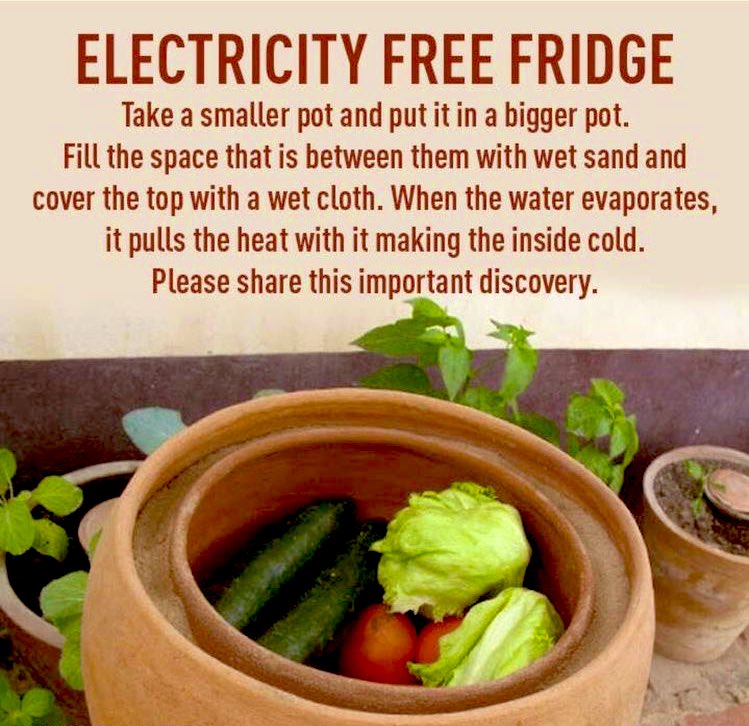This is definitely a #Sankofa moment 
My grandmother used to do this and the fruit and water kept in pots always had an authentic taste. Let’s go back to our roots, 
This is not an important discovery, this is the way of the ancestors
#CreativeClimateAction
#EnvironmentalJustice