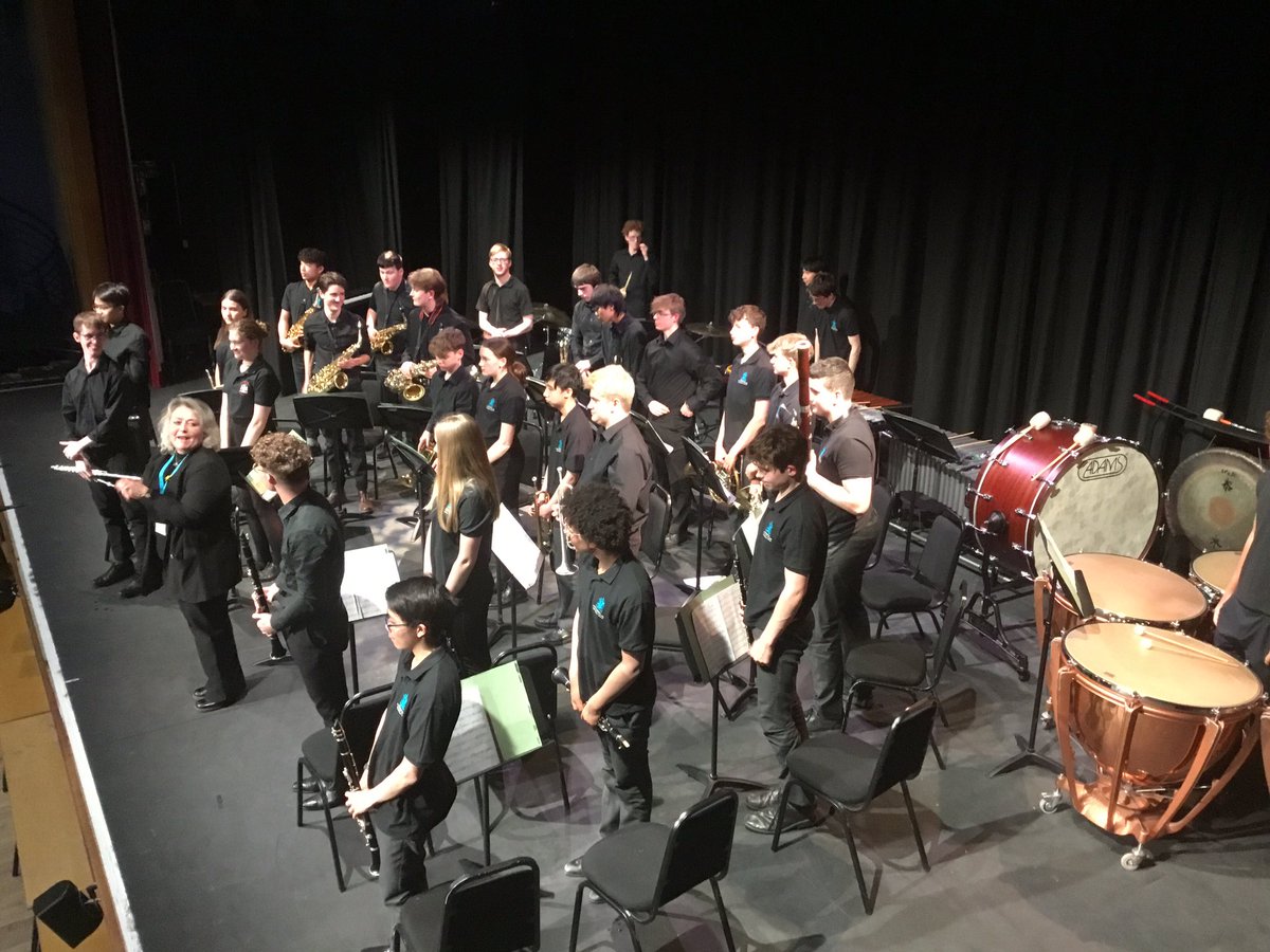 Some images from tonight’s poignant and enjoyable Symphonic Serenade as we said farewell to nine departing musicians. @WelshISC <a href="/MonGirlsMusic/">Monmouth Girls Music</a>