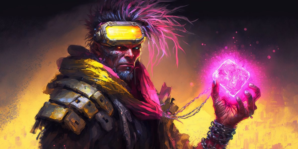 The Pioneers [3 of 8] 

🏜️ Ether is a precious digital resource crucial for sustaining life in the wasteland. It powers cybernetic implants, food growth, and water synthesis. Without it, death is inevitable, and access to the grid, the lifeblood of civilization, is impossible.