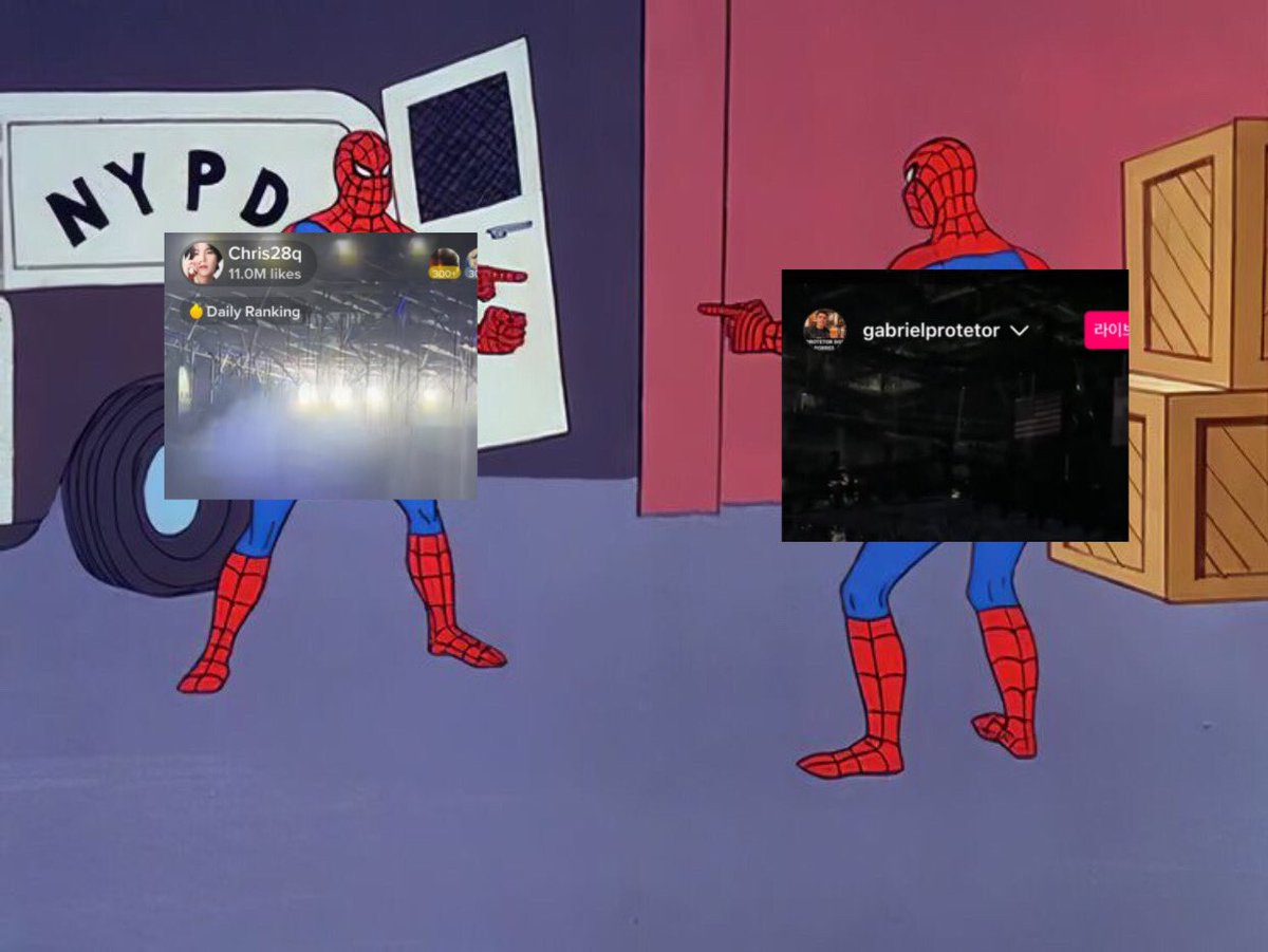 gabrielprotetor and chris meeting outside the concert venue: