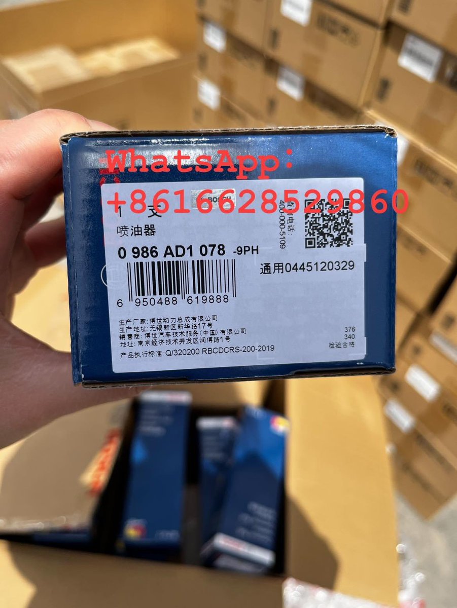 Bellahaaaaa's tweet image. Bosch
Bosch Injector 0445120329=0445120383
Bosch Exchange Injector 0986AD1078
Cummins Injector C5267035
Bosch original brand new, more favorable price, welcome to consult
WhatsApp/WeChat:+8616628529860
#Boschdiesel #Boschinjector #Cumminsinjector
