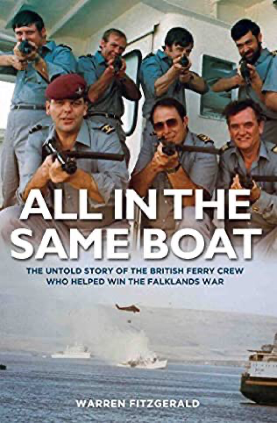 27th April 1982:
MV Norland, a North Sea Ferry, sailed from the UK to join the #TaskForce with 2 Para @TheParachuteReg on board. The story of their journey is captured in the book #AllinTheSameBoat by @Warren_FitzG . #FromTheSeaFreedom

#F82 #FalklandsWar1982