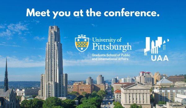 CaasiPitt's tweet photo. Join CAASI Director @seralinardi TOMORROW at 2:30pm for the Urban Affairs Association Conference! #UAA2023 @GSPIA
There, she will be discussing the #412Connect platform and how it connects university students to Black and minority owned businesses in Pittsburgh. https://t.co/vLsgRh1eSf