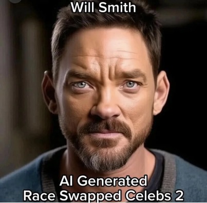 Would you watch a movie with white Will Smith?