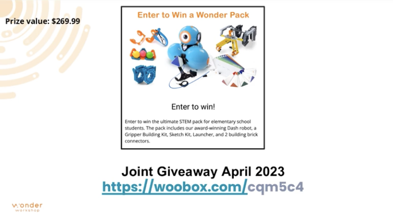 Join in the giveaway and see the wonder of STEM #wondercoding #dotanddash #wonderworkshop