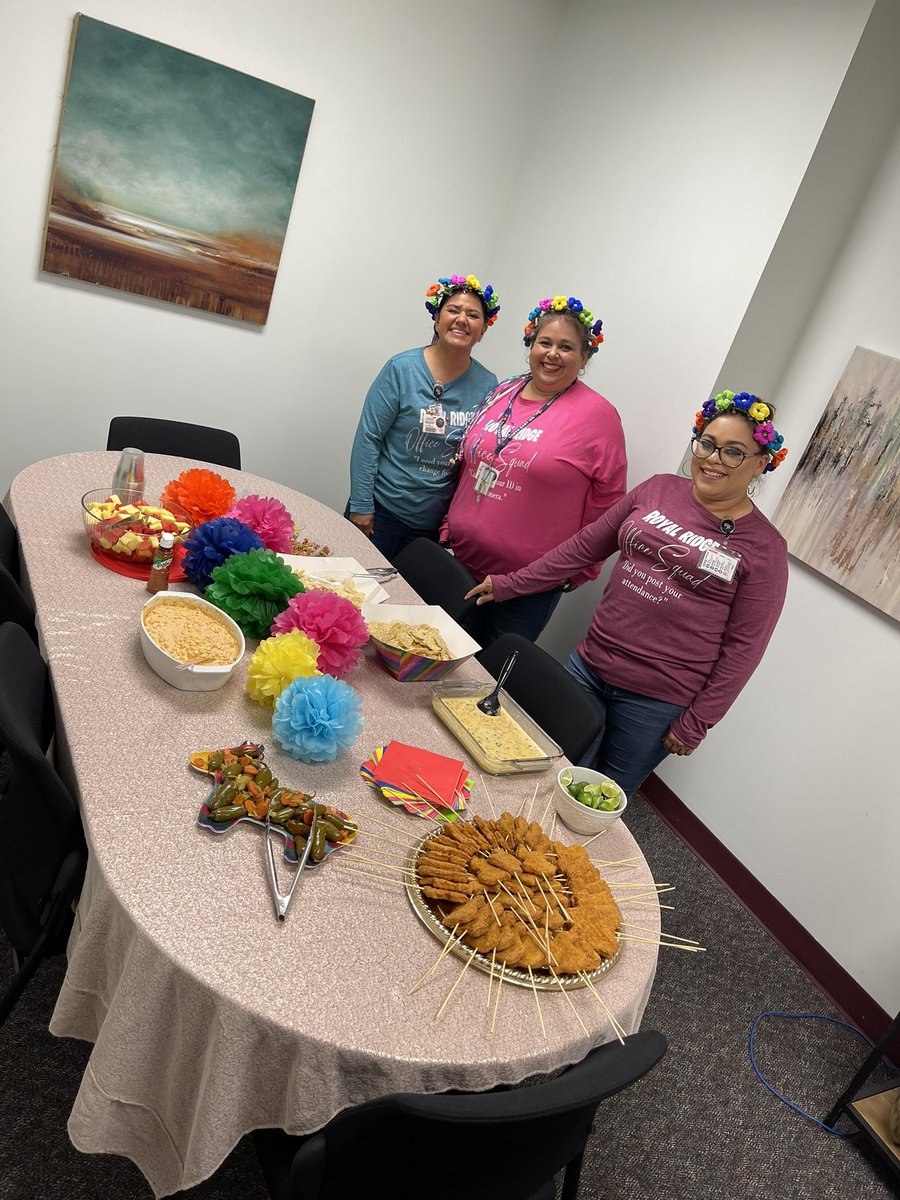 JCollazo86's tweet photo. Shout out to the hardest working office team in NEISD. I’m obsessed with them and their shirts. Happy Administrative Professionals Day!!! https://t.co/yIcKpjpB8c