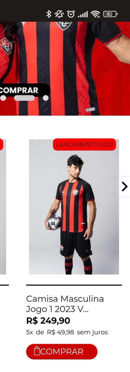 Valores camisas times Volt 2023