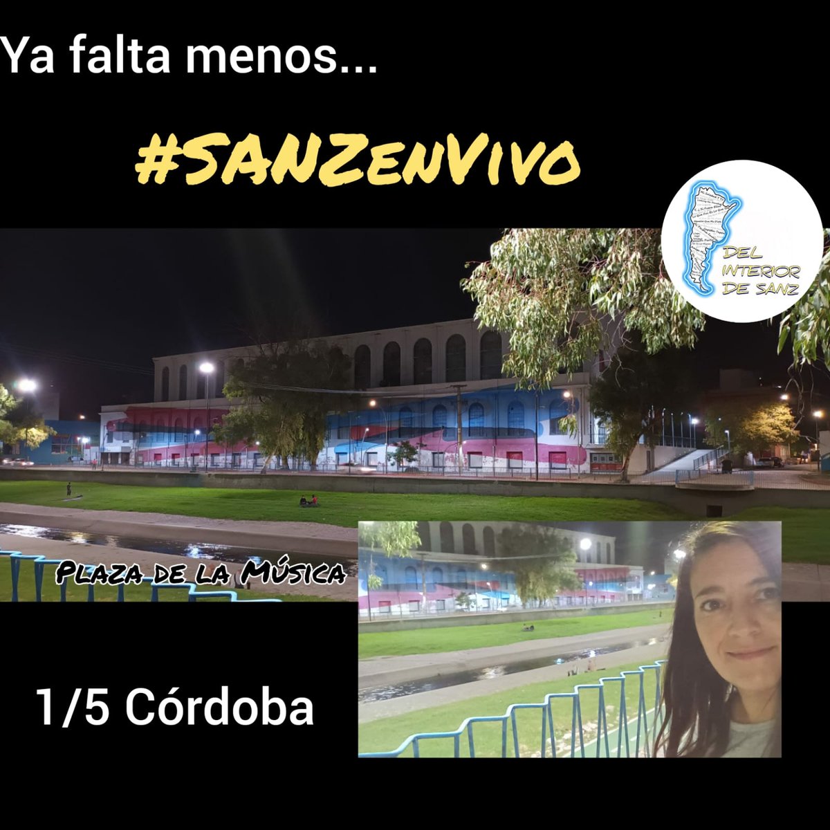 Esperándote en Córdoba con toda la ansiedad  <a href="/AlejandroSanz/">Alejandro Sanz</a> <a href="/InteriorDeSanz/">Del Interior De Sanz</a> presente en toda la gira #SANZenVivo  🇦🇷🇦🇷🇦🇷