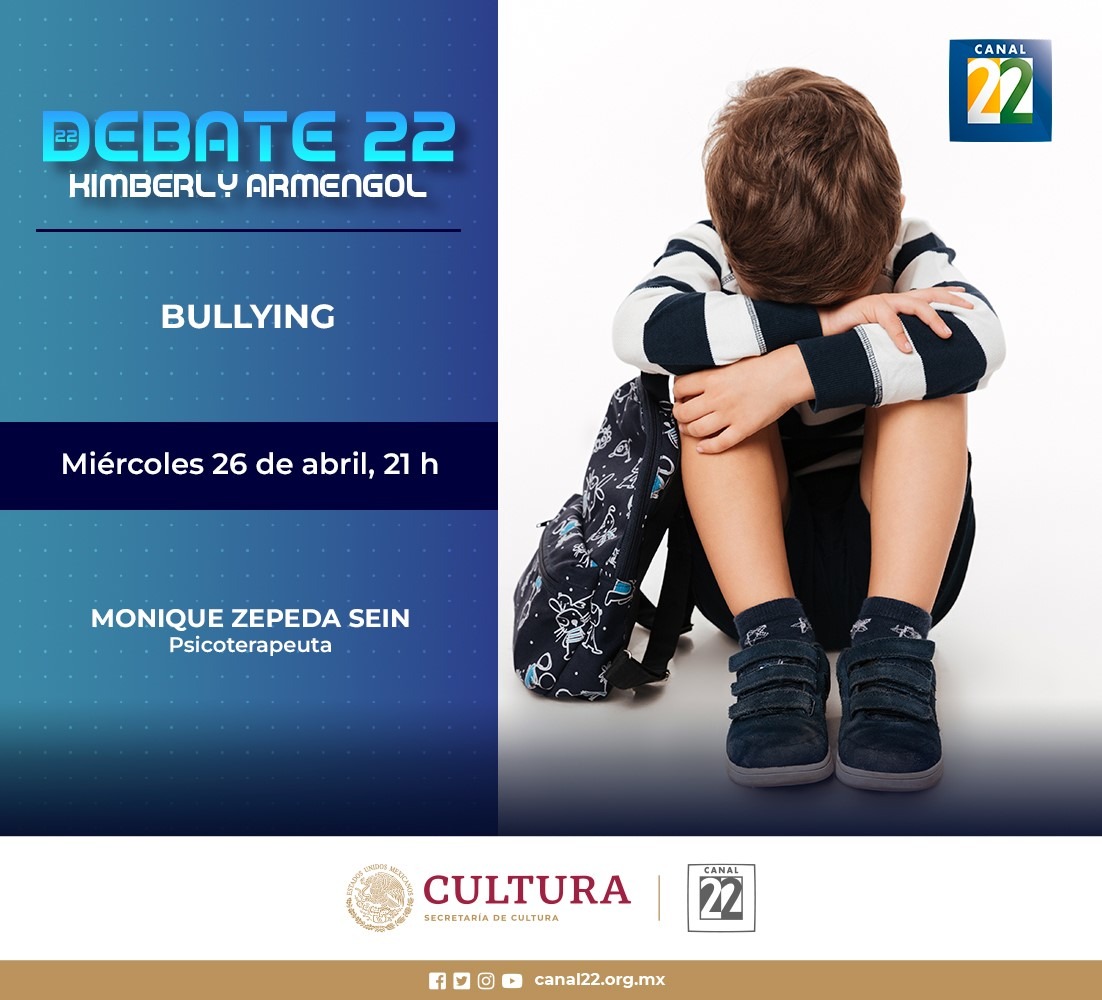 Culturas_22's tweet photo. "El bullying es un tema que siempre ha estado presente, pero se ha vuelto más visible”, asegura Monique Zepeda Sein, psicoterapeuta. Esta noche, conversa con @KimArmengol a las 21h por @Canal22 

@moniquezepeda https://t.co/yriwuAdQDQ