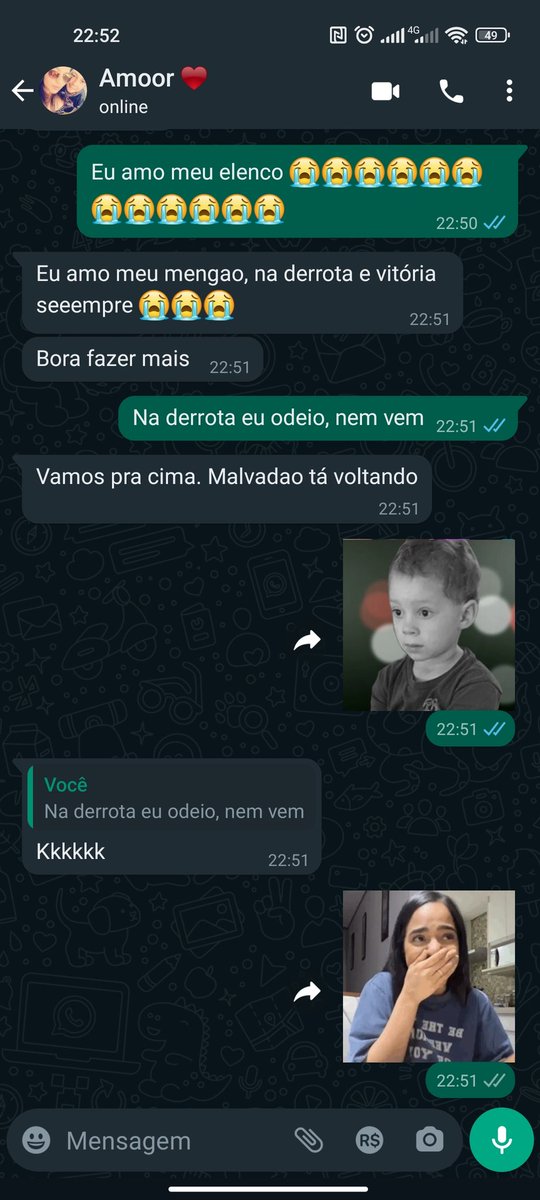 KellyAmancio2's tweet photo. Meu humor é diretamente proporcional aos resultados dos jogos do flamengo. Kkkkkkkkk https://t.co/hG9btA9akL