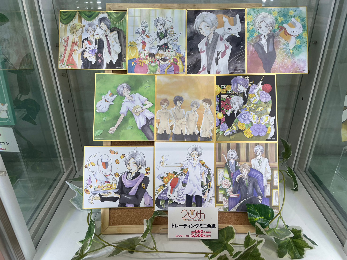 夏目友人帳 20周年コラボカフェ トレーディングアクリル