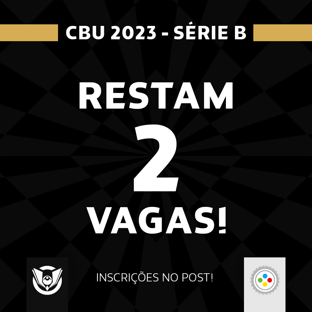 Dormiu no ponto? É hora de subir no ônibus! 👀

Entramos no último dia de inscrições abertas da Série B, e restam apenas DUAS vagas para encerrarmos nosso processo!

Quer participar? Então inscreva-se até amanhã, 20h, pelo seguinte link: bit.ly/406uYbE

Esperamos vocês!