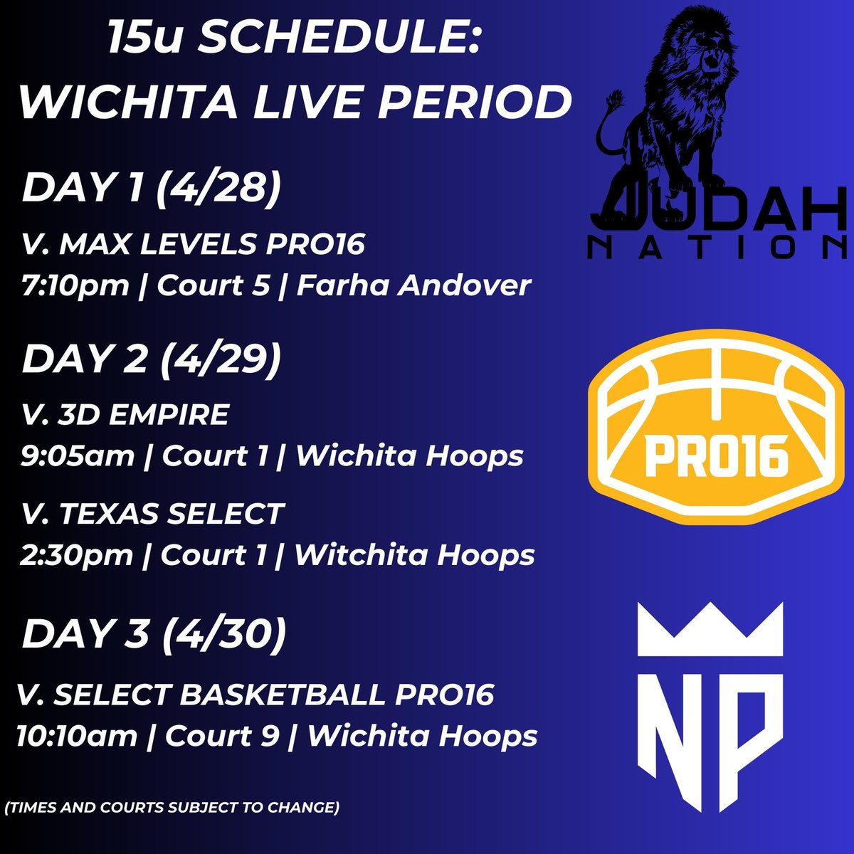 TeamUnitus's tweet image. Youngins are next up!