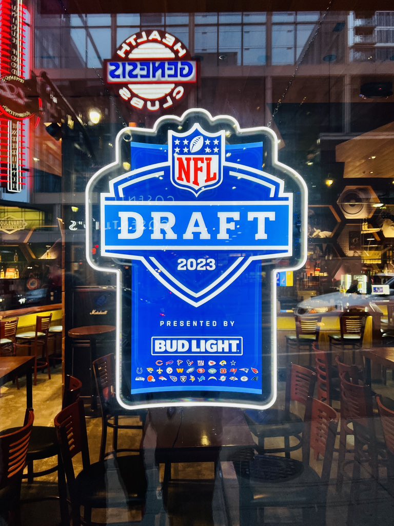 Just touched down in KC for the 2023 <a href="/NFL/">NFL</a> Draft with the San Francisco <a href="/49ers/">San Francisco 49ers</a>