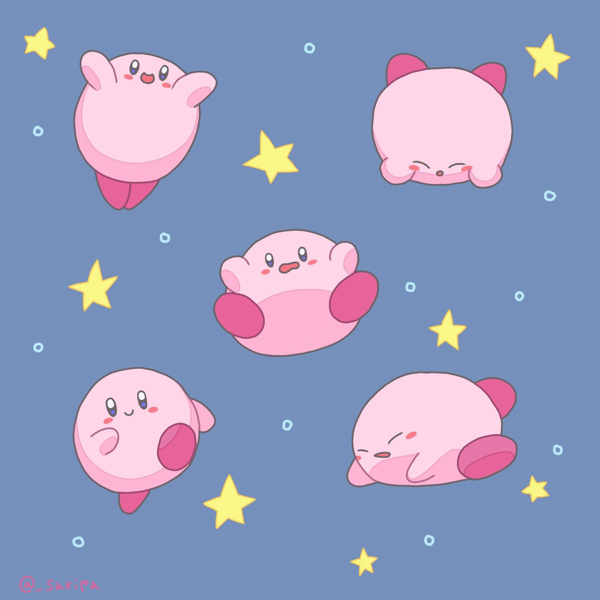 _sakipa's tweet photo. かわいいカービィちゃん
お誕生日お���でとう〜🩷🩷🩷

#星のカービィ31周年　#Happy31thBirthdayKirby https://t.co/74bkmhd0q9