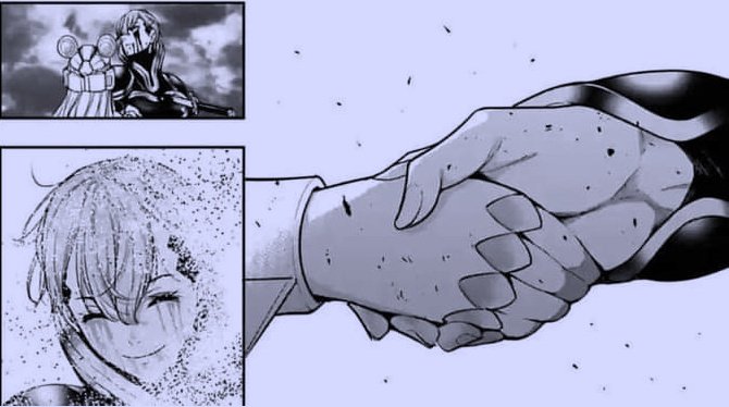 curiebot_th's tweet photo. ᅠ

         " หวงเย่อิง  เธอเป็นนักประดิษฐ์ที่ยอดเยี่ยมที่สุดที่ฉันเคยพบ "   

ᅠ

       " เราจับมือตอนพบกันครั้งแรก  . .   ครั้งสุดท้ายนี้  ฉันจะจับมือเธอเช่นกัน และขอสะท้อนคำชมนั้นกลับไปราวกับภาพสะท้อนในกระจก " 

     " เธอ... สุดเท่เลย     
        ลาก่อน คู่หู "

ᅠ https://t.co/Hxof8qHKSk