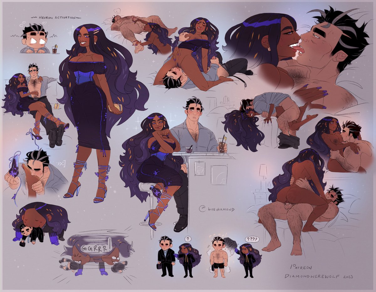 DiamondWerewolf💎🐺🔞 Comms FULL 7/7 tweet media