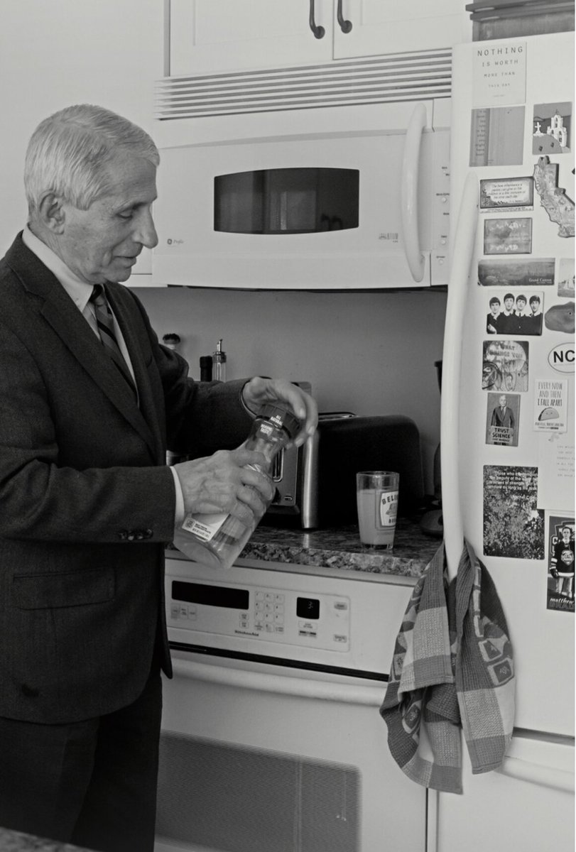 CandySez's tweet photo. Look at Fauci’s Fab Fridge. https://t.co/OwxMd0k9dF