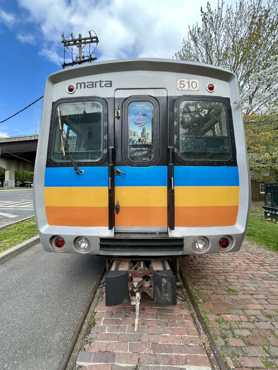 Press release announcing the arrival of MARTA car no. 510.
