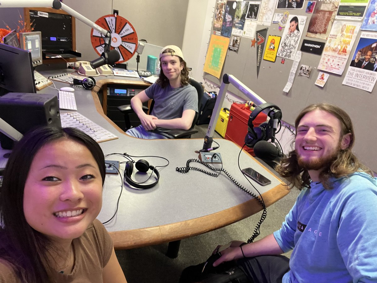 Thanks for tuning in last night for our last show of the semester! We hope you enjoyed our movie reviews this year. 🎞️🍿🎥