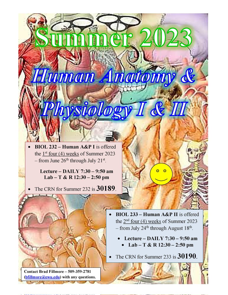 Still need classes for summer? Well, here is a flyer showing some of the classes that are available!