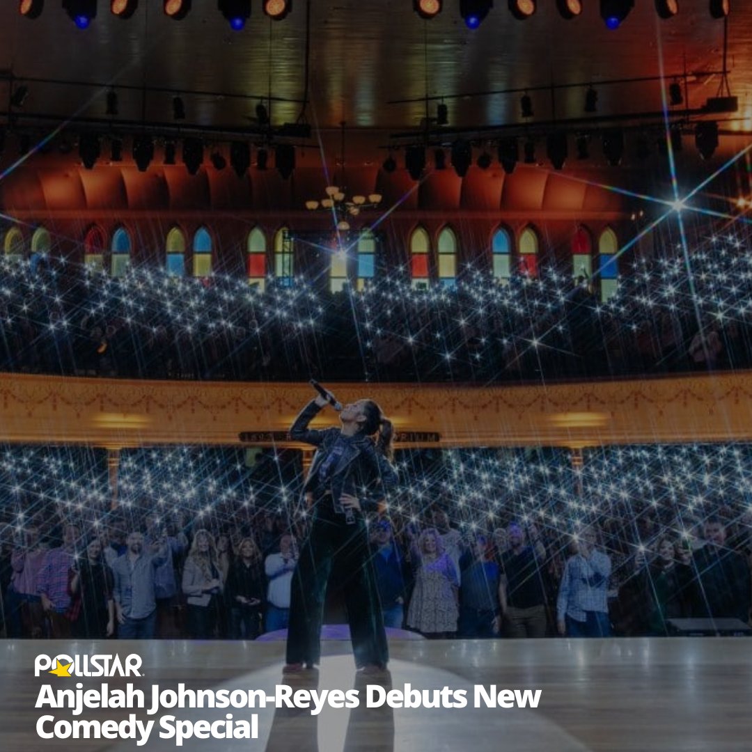 Comedian, actress, and author @anjelahjohnson , will debut her sixth comedy special, “Anjelah Johnson-Reyes: Say I Won’t,” on YouTube on May 14. news.pollstar.com/2023/04/25/anj…