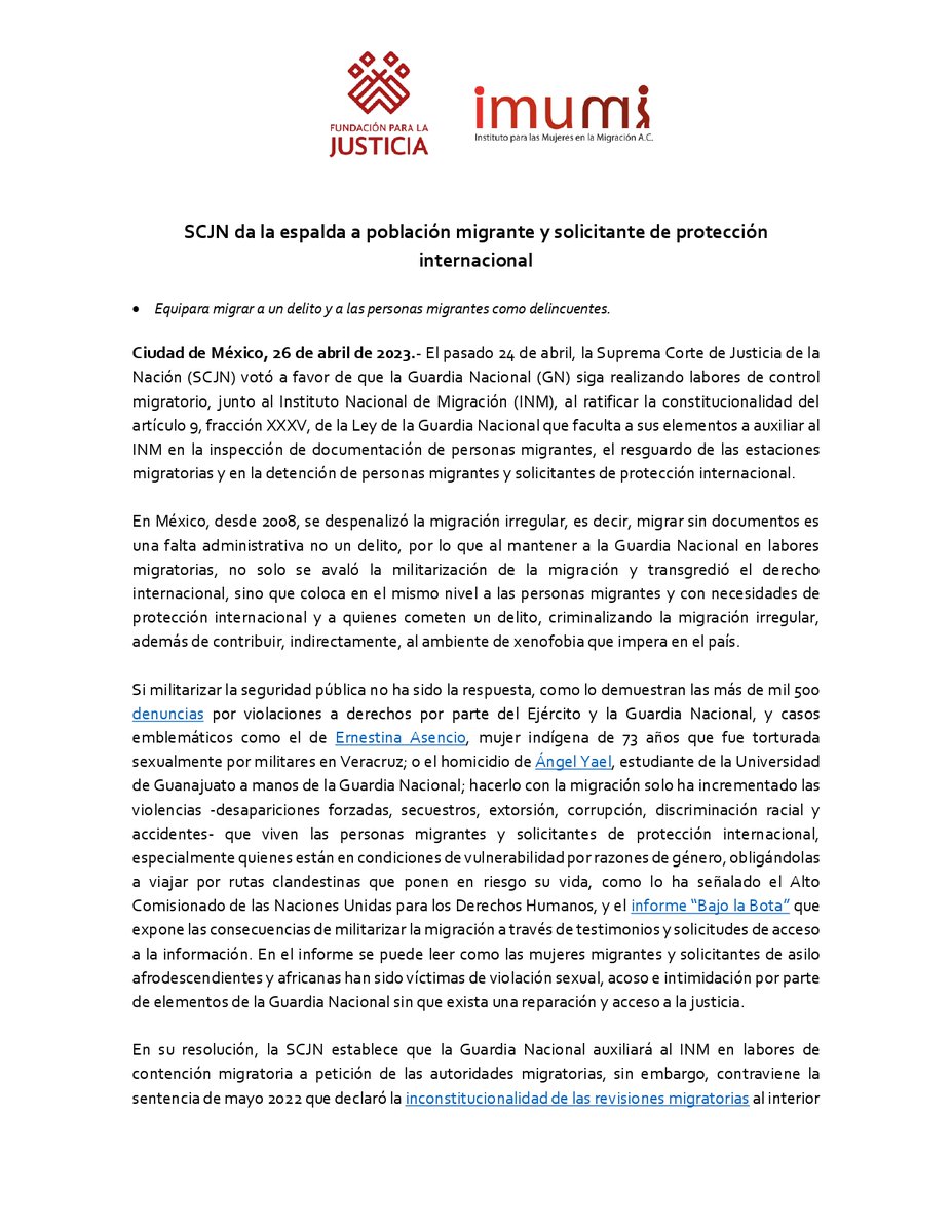 Fundaci n Para La Justicia On Twitter La SCJN Le Ha Dado La Espalda fundaci-n-para-la-justicia-on-twitter-la-scjn-le-ha-dado-la-espalda