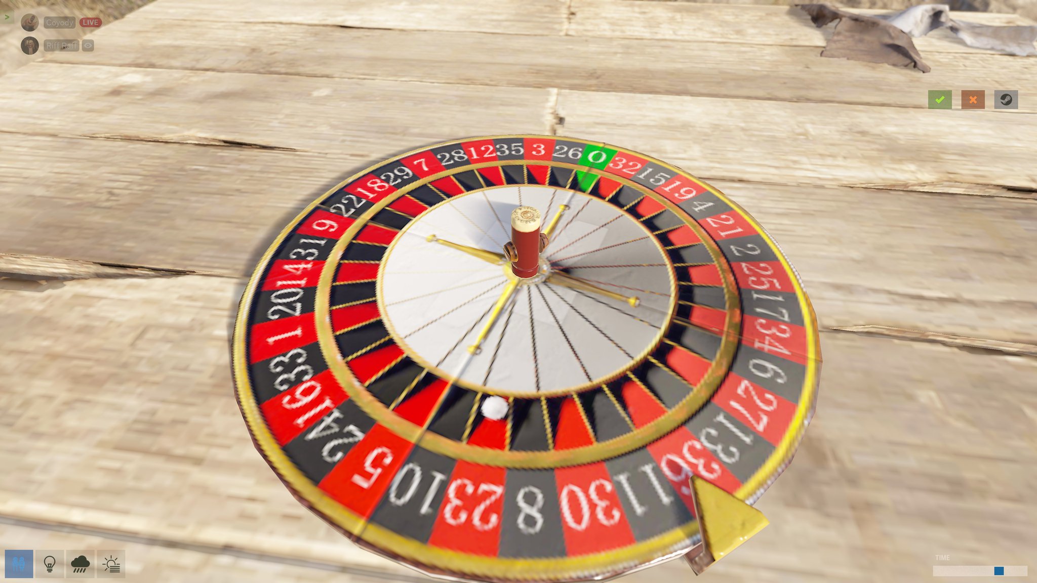 Coyody on Twitter "Made a roulette wheel and table combo for RUST Any