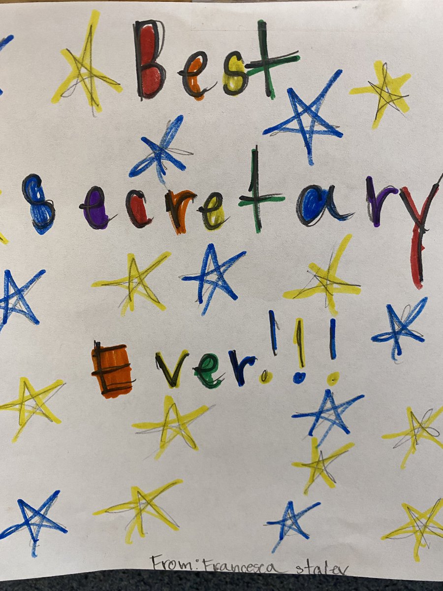 Chestnutwold is so lucky to have a Secretary like Ms Moss #ChestnutwoldProud