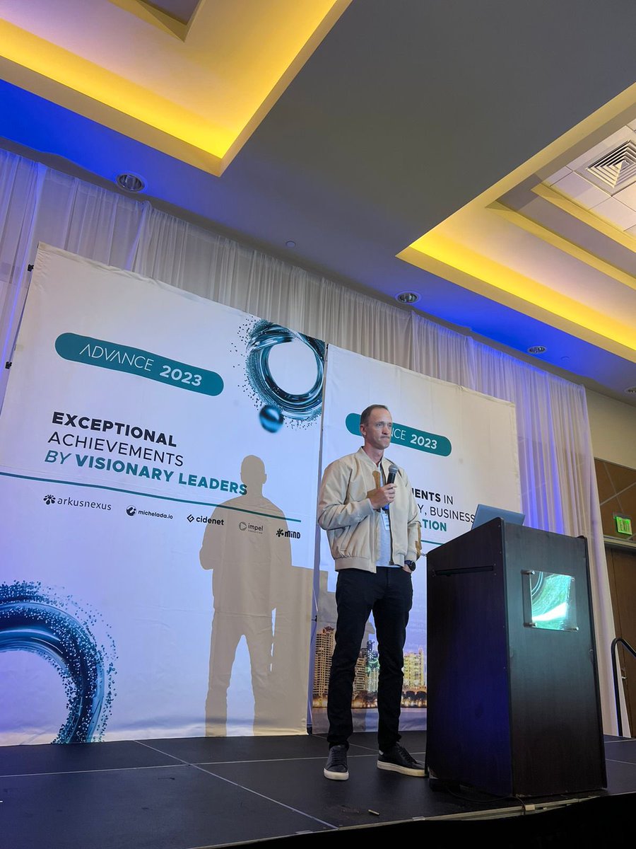 David Anderson, Venture MLS 
Partner and Liondesk Founder &amp; CEO. 

Conference: “Journey to Acquisition”
#AdvancewithArkus