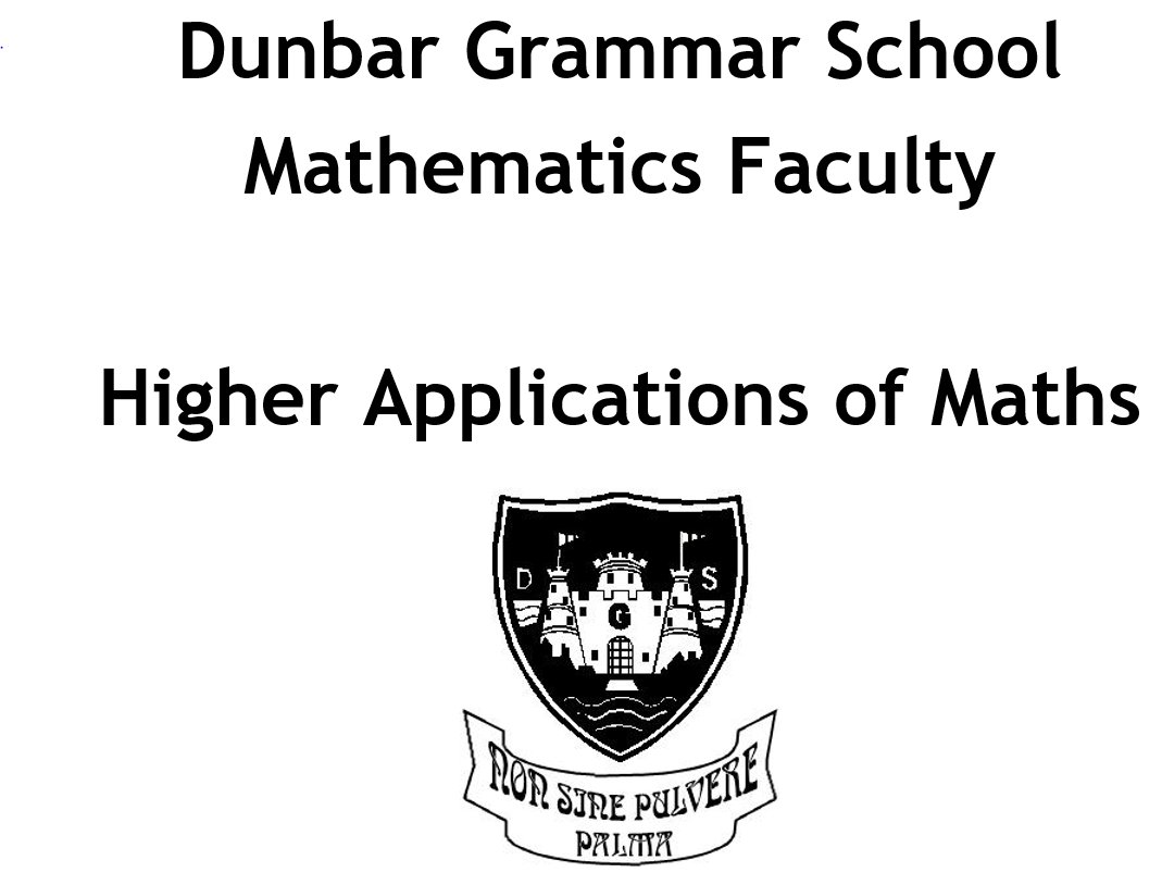 The hard work begins as we get ready to deliver Higher Applications of Maths <a href="/dunbar_grammar/">Dunbar Grammar School</a> for the first time! Really looking forward to delivering this new course! #RISE youtu.be/1p8WU-UJ-eA